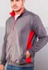 Felpa sweat jacket con full zip bicolore uomo unisex  629LT2A E3Ssport  E3S