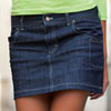 immagine aggiuntiva 2- Gonnellina jeans Donna GL elasticizzata 675GL4D E3Ssport.it Stampa RicamoE3Ssport  E3S