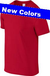  Maglietta T-Shirt maniche corte Uomo  Gildan girocollo soft style 64000 600GD1A E3Ssport.it Stampa RicamoE3Ssport  E3S