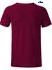  Maglietta T-Shirt Organica Ecosostenibile maniche corte Bambino Unisex James & Nicholson girocollo con cuciture laterali etichetta strappabile Boys Basic-T JN8008B 600JN1B E3Ssport.it Stampa RicamoE3Ssport  E3S