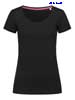  Maglietta T-Shirt maniche corte Donna Stedman scollatura ampia, cuciture laterali etichetta strappabile, tiinta unita ST9120 Megan Crew Neck 600SD12D E3Ssport.it Stampa RicamoE3Ssport  E3S