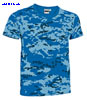 immagine aggiuntiva 8- Maglietta T-Shirt maniche corte Uomo  Valento girocollo con cuciture laterali stampata mimetica Jungle CAVACAM Soldier CAVASOL 600VA5A E3Ssport.it Stampa RicamoE3Ssport  E3S