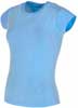  Maglietta T-Shirt maniche corte Donna Valento girocollo, elasticizzata tinta unita Tiffany CAVATIF 600VA9D E3Ssport.it Stampa RicamoE3Ssport  E3S