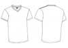  Maglietta T-Shirt maniche corte Uomo  Valento scollo V con fianchi tubolari tinta unita Sun CAVATPI 601VA1A E3Ssport.it Stampa RicamoE3Ssport  E3S