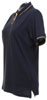 immagine aggiuntiva 1- Polo maglietta manica corta Donna Kustom Kit 3 bottoni, aderente righe in contrasto KK706 610KK1D E3Ssport.it Stampa RicamoE3Ssport  E3S