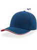  Cappellino 6 pannelli Baseball Atlantis pesante, regolazione metallo con inserti, etichetta removibile Pilot Piping Sandwich 618AT18A E3Ssport.it Stampa RicamoE3Ssport  E3S