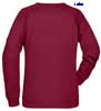  Felpa Organica Ecosostenibile Donna James & Nicholson non felpata leggera sgarzata girocollo, collo polsi fondo in costina etichetta strappabile, tinta unita JN8021 Ladies Sweat 625JN1D E3Ssport.it Stampa RicamoE3Ssport  E3S