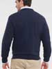  Pullover maglia maniche lunghe Uomo  Russel scollo V, bordi in costina tinta unita 710M Mens V-Neck Knitted Pullover 651JZ2A E3Ssport.it Stampa RicamoE3Ssport  E3S