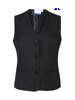  Gilet elegante Donna Karlowsky con tasche, bottoni, interno foderato tinta unita KBWF1 Ladies Waistcoat Basic 676KW1D E3Ssport.it Stampa RicamoE3Ssport  E3S