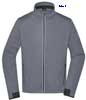  Giacca softshell leggera Uomo  James & Nicholson impermeabile antivento, con tasche con inserti, tipping catarinfrangente JN1126 Mens Sports Softshell Jacket 722JN2A E3Ssport.it Stampa RicamoE3Ssport  E3S