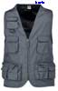  Giacca gilet senza maniche leggera multitasche Adulto Unisex Valento multitasche, interno rete tinta unita Safari CHVASAF 723VA1A E3Ssport.it Stampa RicamoE3Ssport  E3S