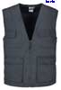  Giacca gilet leggero Adulto Unisex Valento multitasche, interno rete con zip posteriore per personalizzazione, tinta unita Hardware CHVAHAR 723VA2A E3Ssport.it Stampa RicamoE3Ssport  E3S