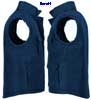  Giacca gilet imbottita Adulto Unisex Valento senza maniche, zip coperta con velcro, multitasche tinta unita Printer CHVAPRI 748VA3A E3Ssport.it Stampa RicamoE3Ssport  E3S