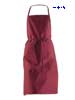  Grembiule lungo cucina con pettorina misto Uomo  Colore Italiano con tasca e lacci in vita tinta unita, Made in Italy made in Italy MI002 Basic Apron with Pocket 824LT4A E3Ssport.it Stampa RicamoE3Ssport  E3S