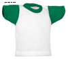 immagine aggiuntiva 3- Mini T-Shirt maglietta maniche corte poliestere Valento girocollo con cuciture laterali bicolore, stampabile in sublimazione Minicamiseta CAVAMIN 871VA1U E3Ssport.it Stampa RicamoE3Ssport  E3S